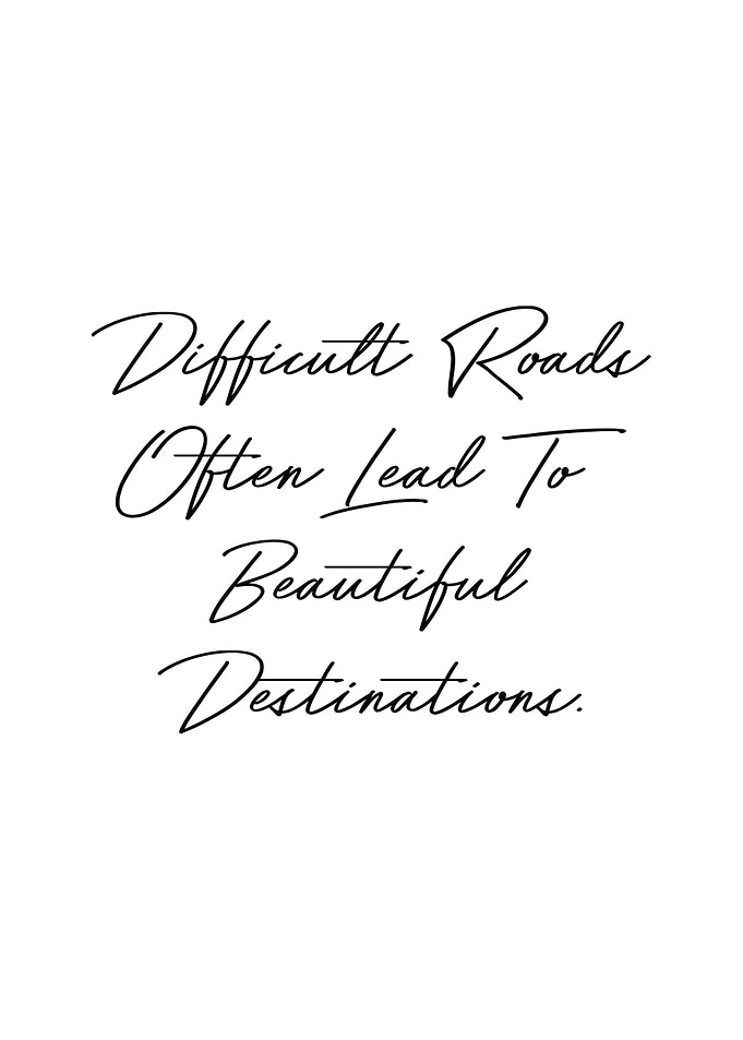 Motivational Quote Art