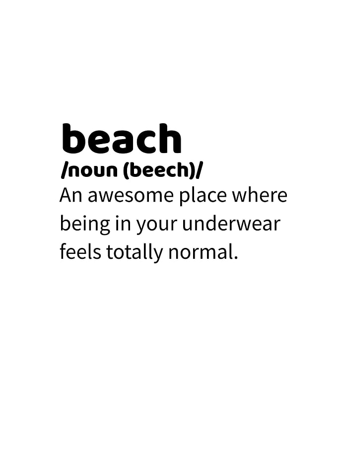 Beach Hilarious Definition