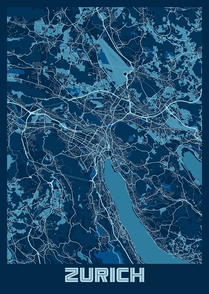 Zurich Peace City Map