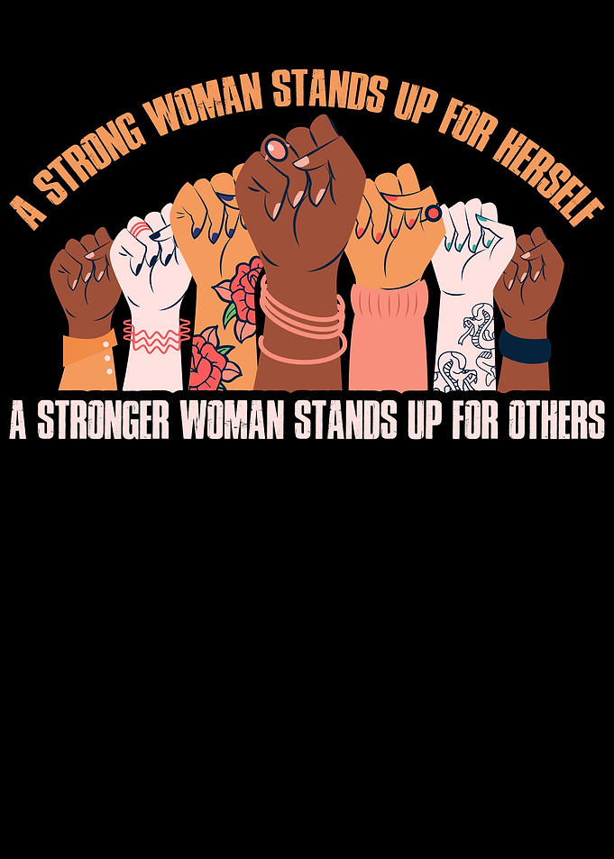 A Strong Woman Stands Up