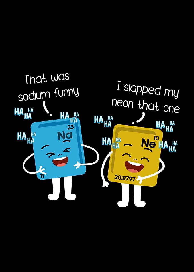 Chemist Sodium Gift idea