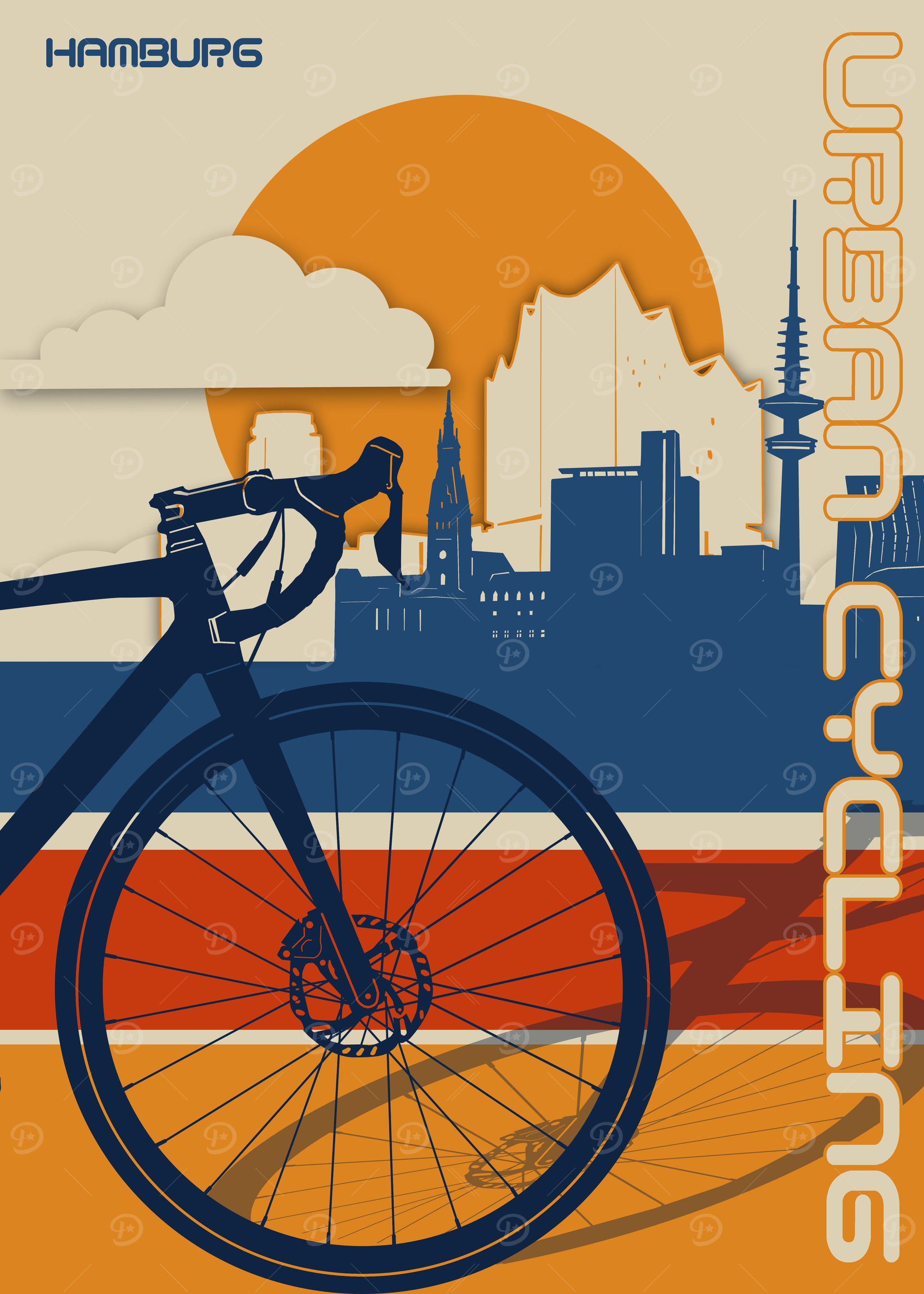 hamburg city cycling
