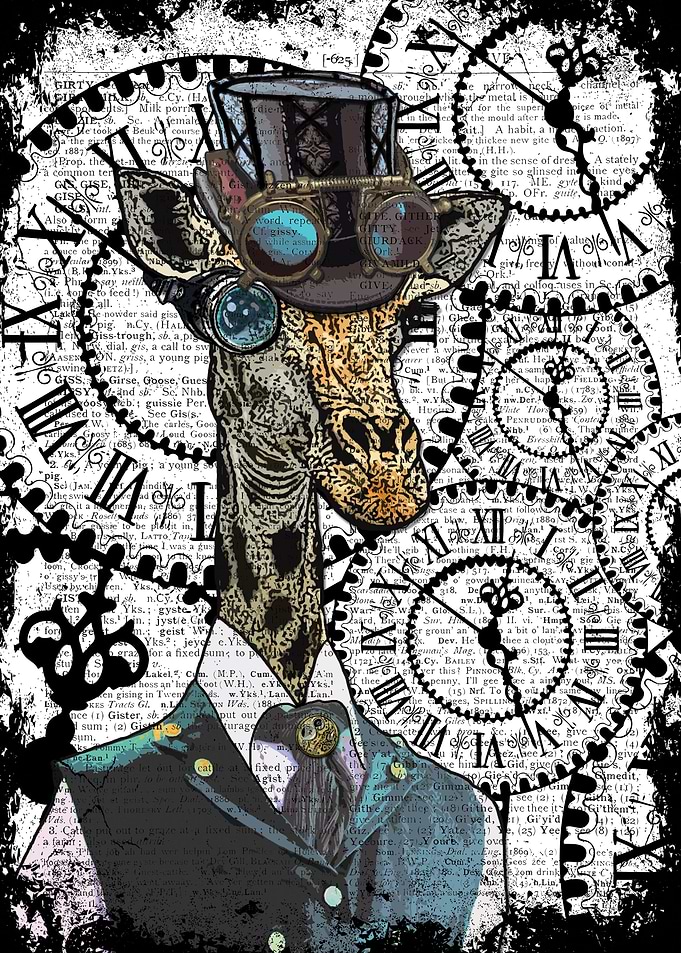 Steampunk Giraffe