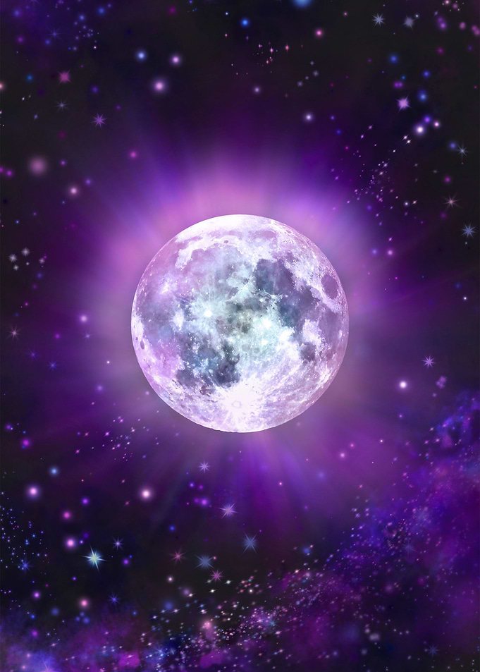 Magical Halo Moon