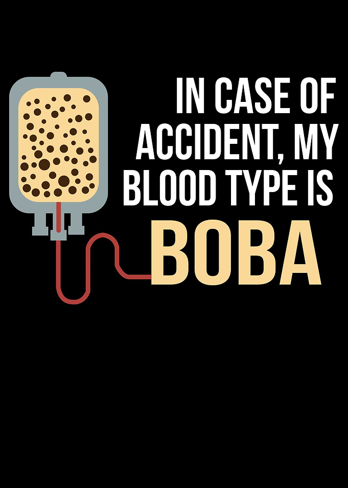 Bubble Boba Milk Tea Funny
