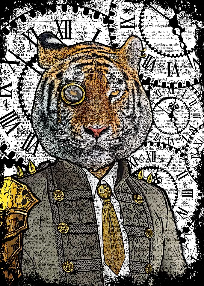 Steampunk Tiger