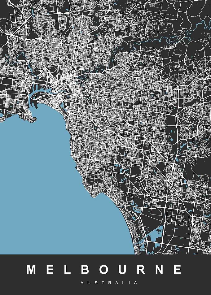MELBOURNE Art Map