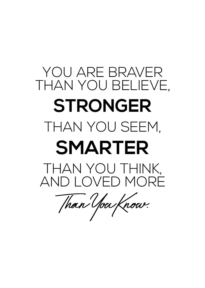 Inspirational Quote Art