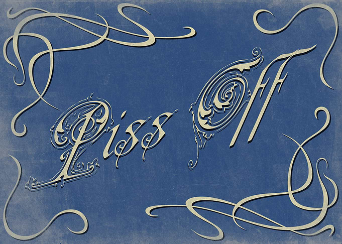 Piss Off Vintage