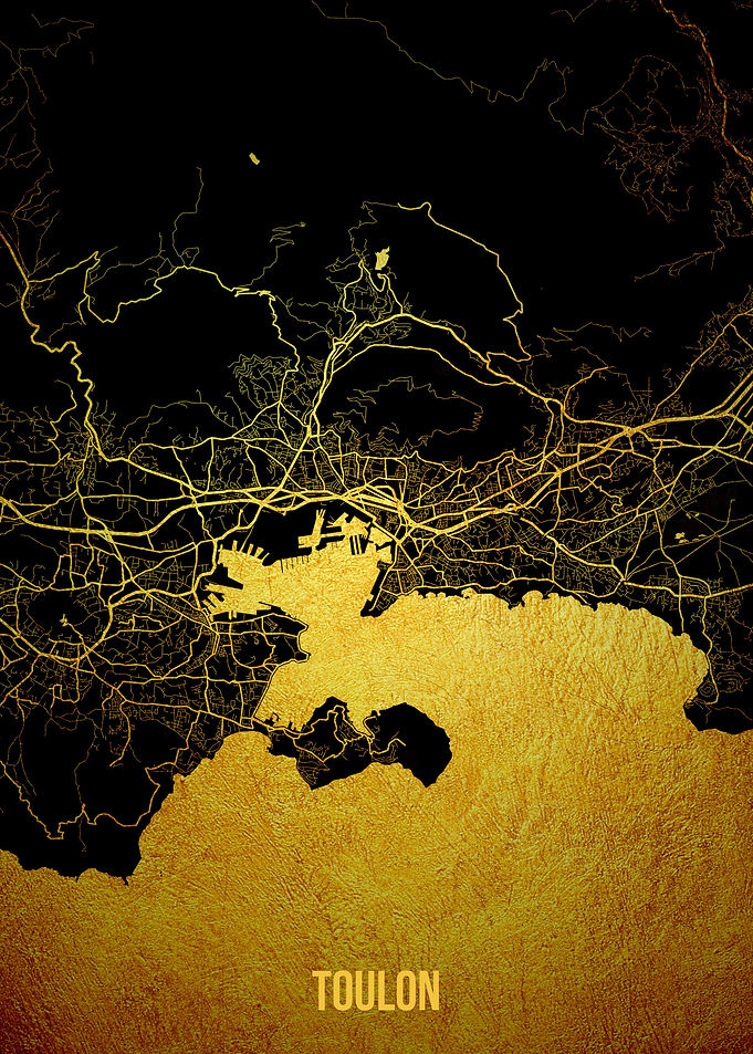 Toulon gold map