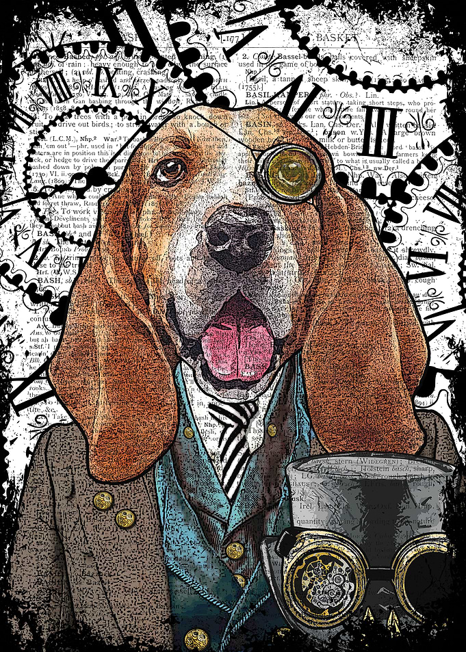 Steampunk Basset