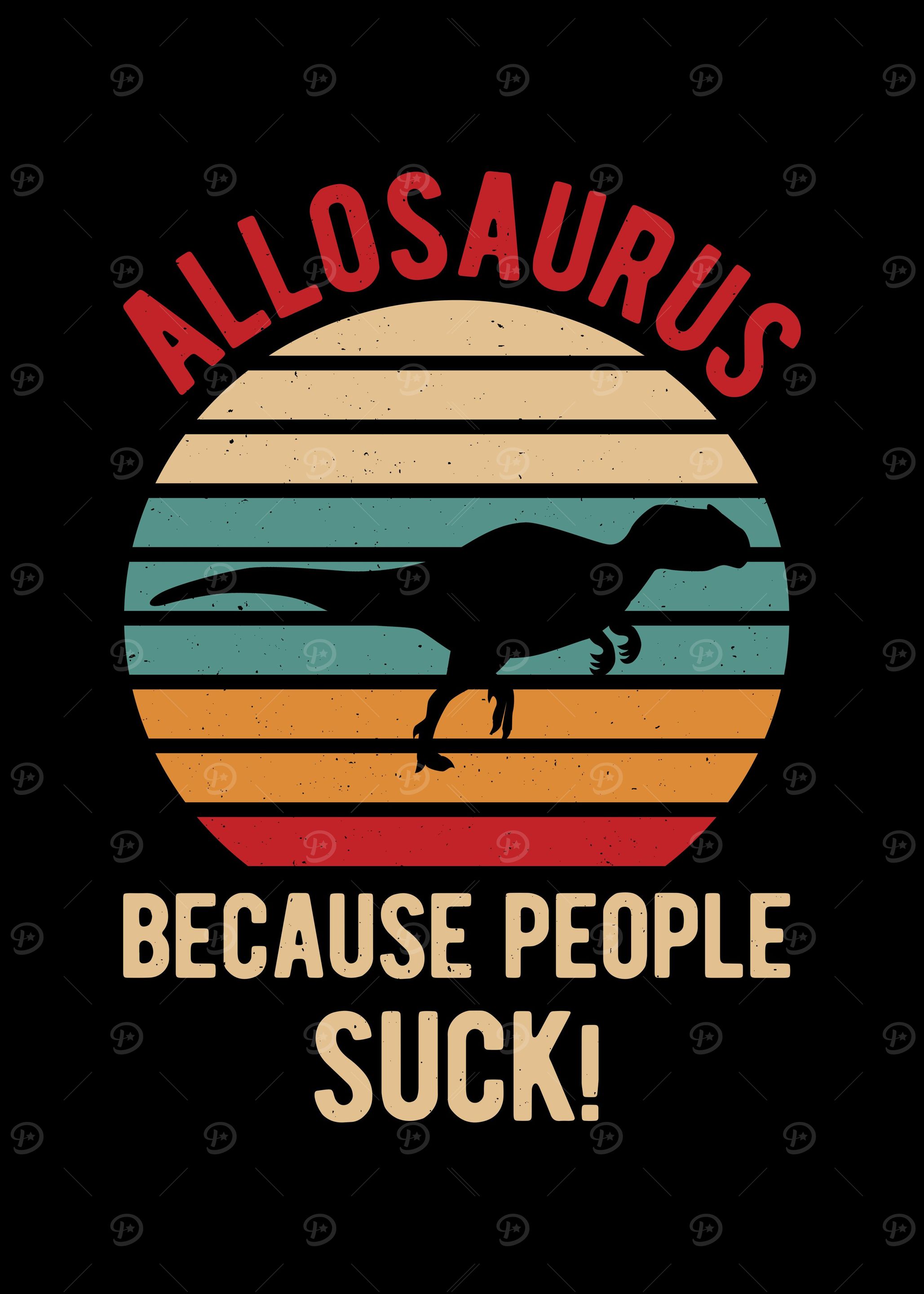 Funny Allosaurus