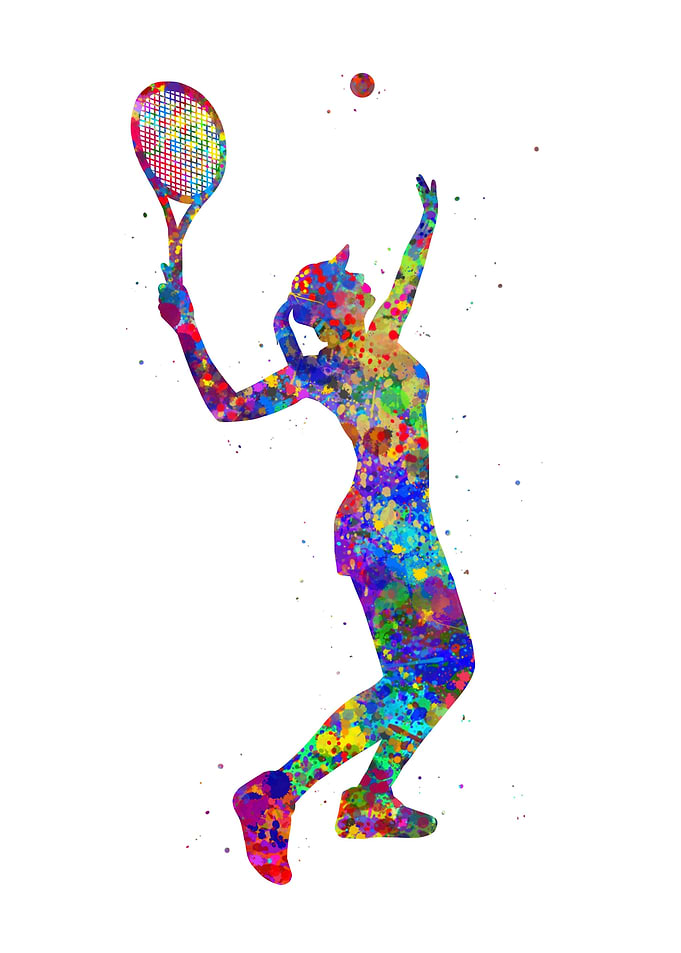 Tennis player girl