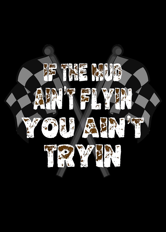 Dirt Track Racing Flag