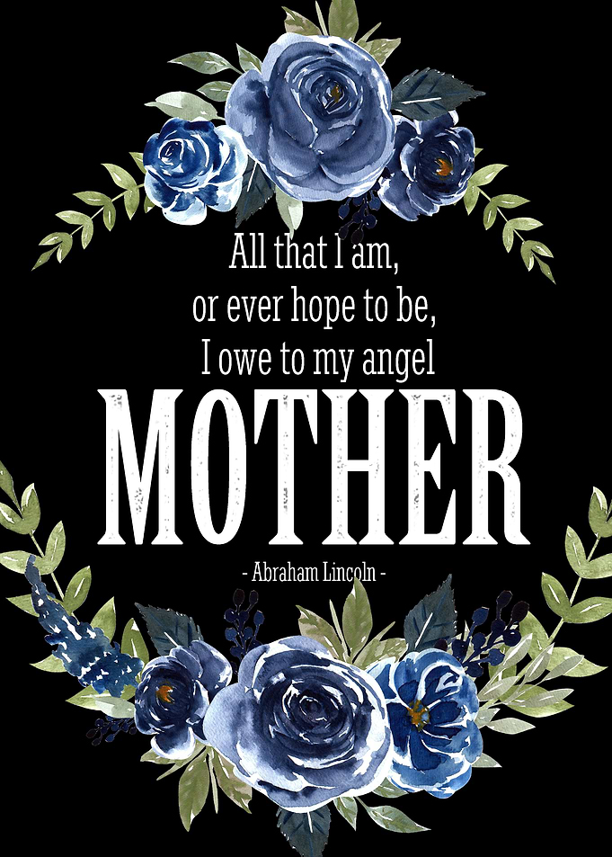 My angel mother