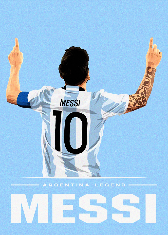 Lionel Messi Poster