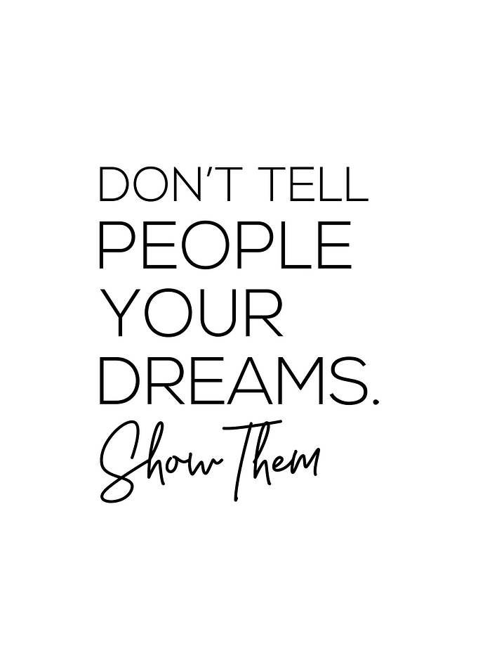 Dreams Quotes Wall Art