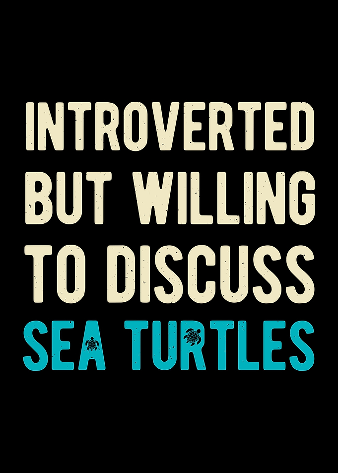 Funny Sea Turtle