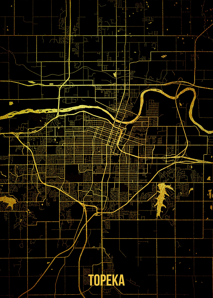 Topeka gold map