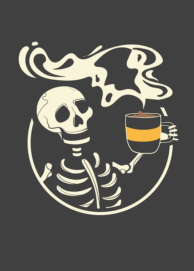 Skeleton Vintage Picture