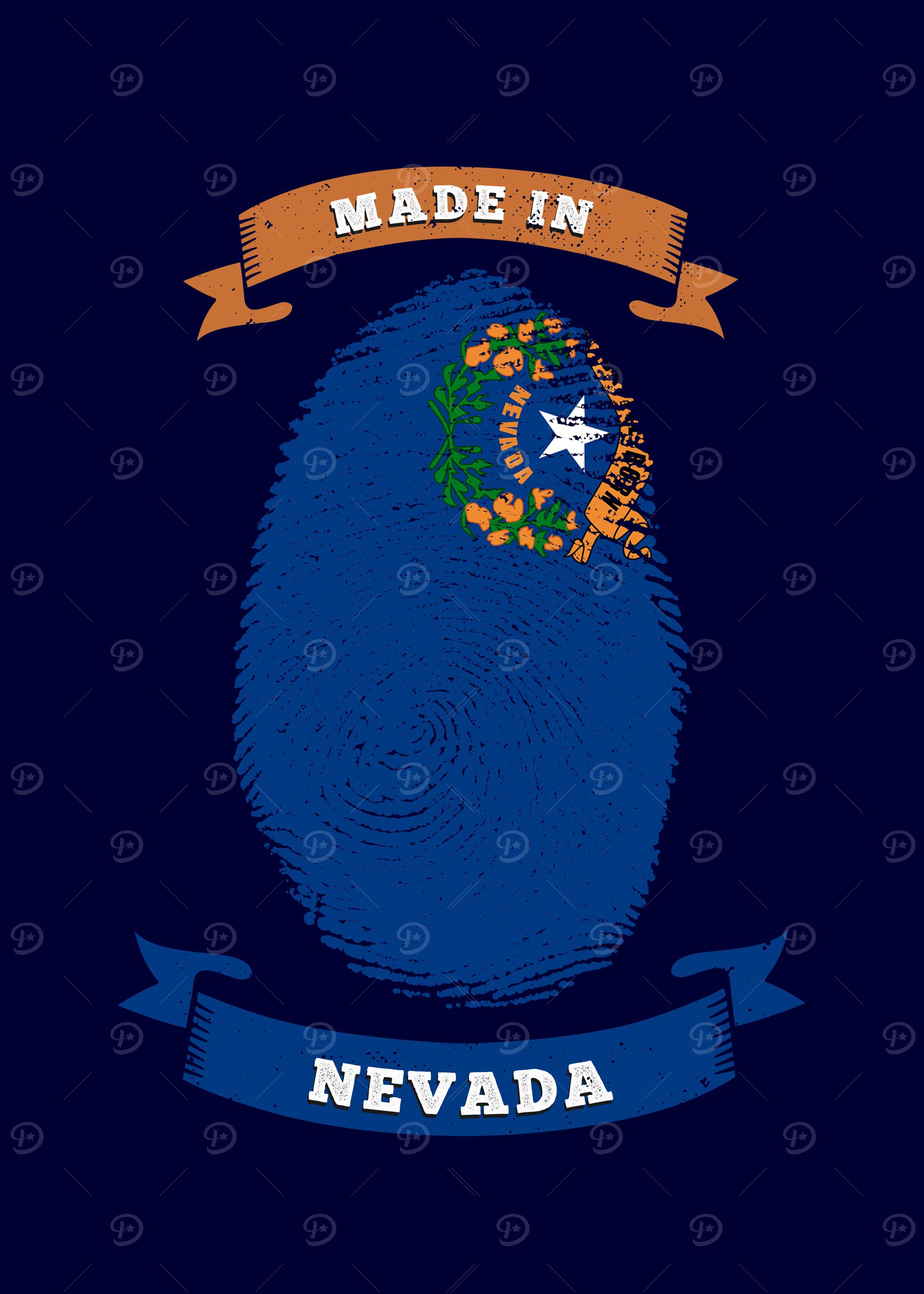 MADE IN NEVADA FINGERPRINT