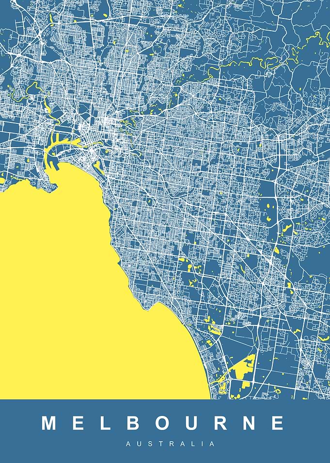 MELBOURNE Art Map