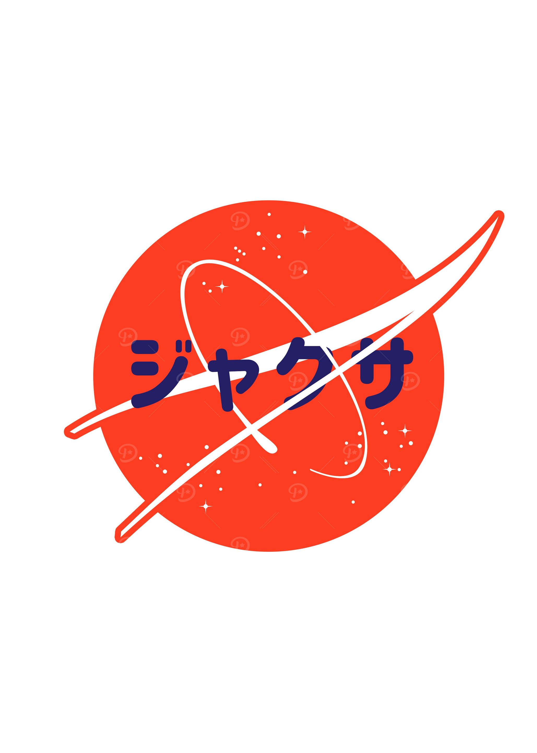 JAXA logo NASA style blue