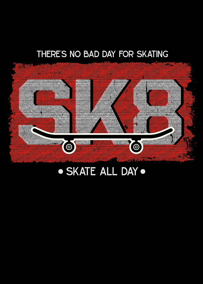 Skateboarding Skater Sk8