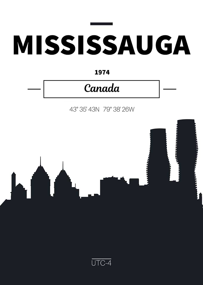 Mississauga Canada skyline