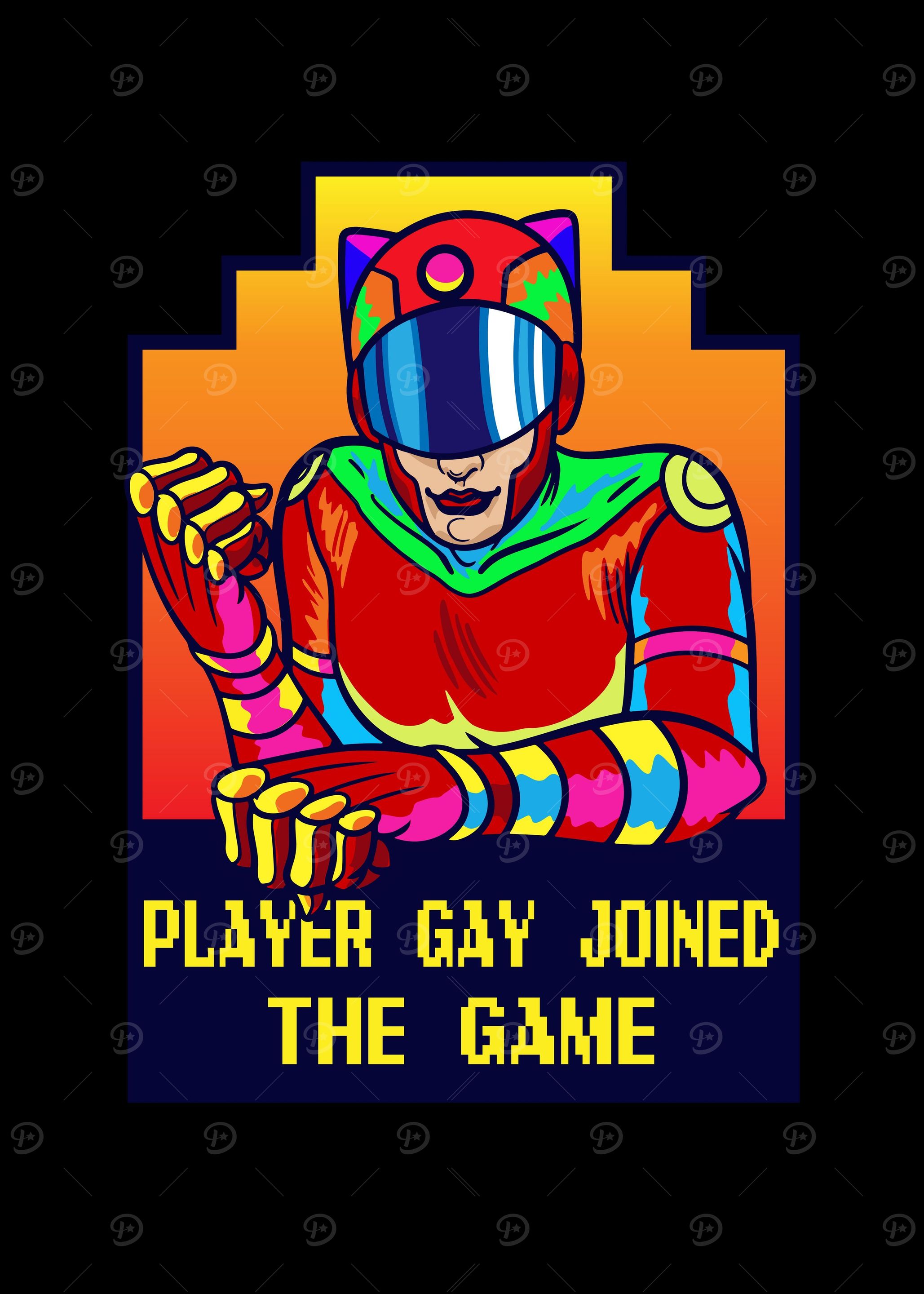 Gaymer LGBT Rainbow For