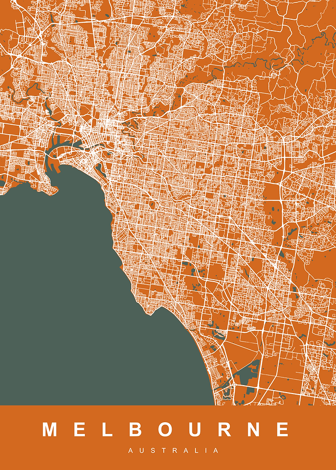MELBOURNE Art Map