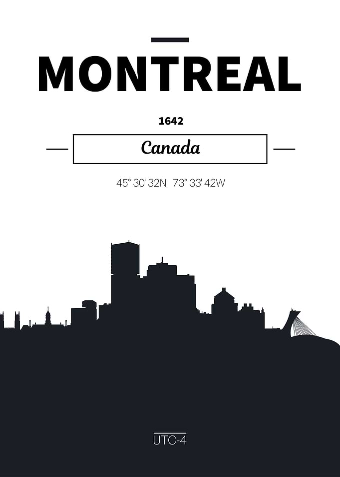 Montreal Canada Skyline