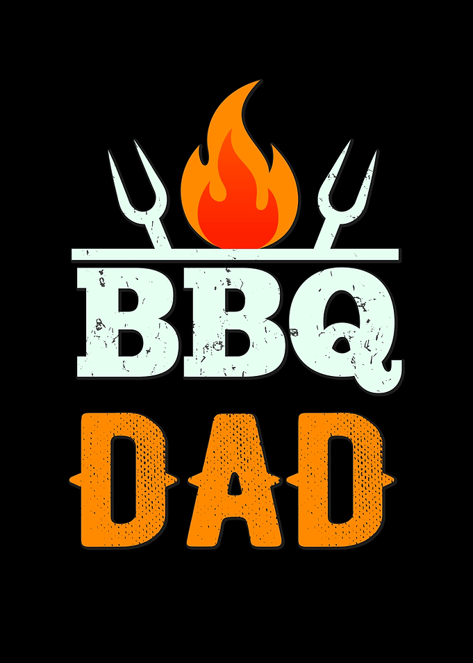 BBQ Dad Grilling Father