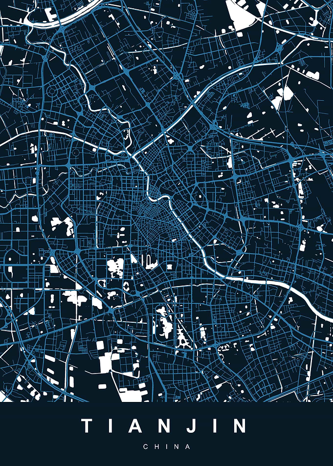 TIANJIN Art Map China