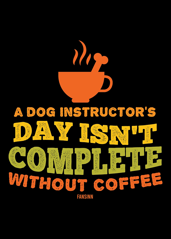 Dog trainer coffee