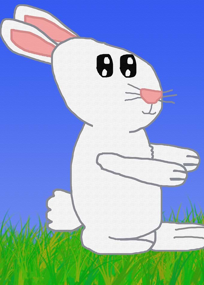 Bunny Rabbit Painting