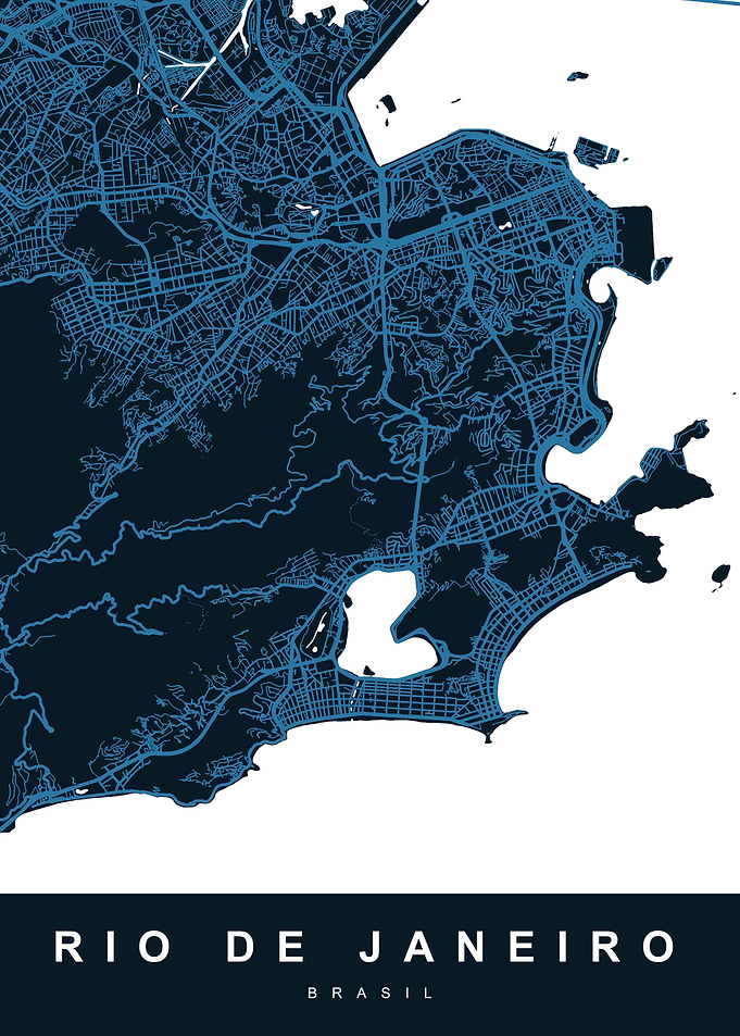 RIO DE JANEIRO Art Map