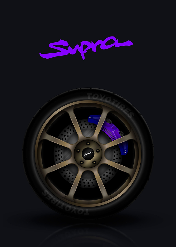 SUPRA MK4 WHEEL