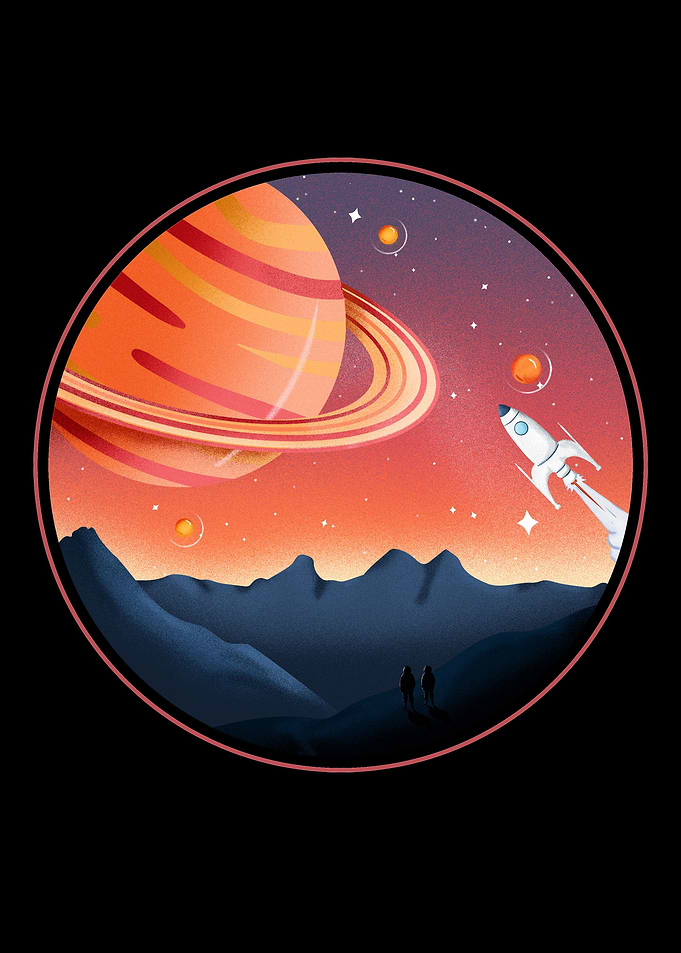 Rocket to Saturn
