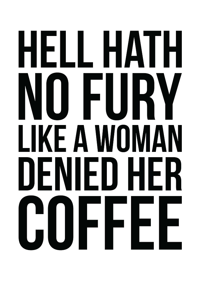 Woman Denied Her Coffee