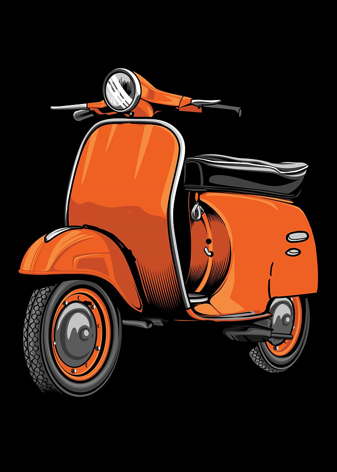 Scooter Bike Scoot Moped