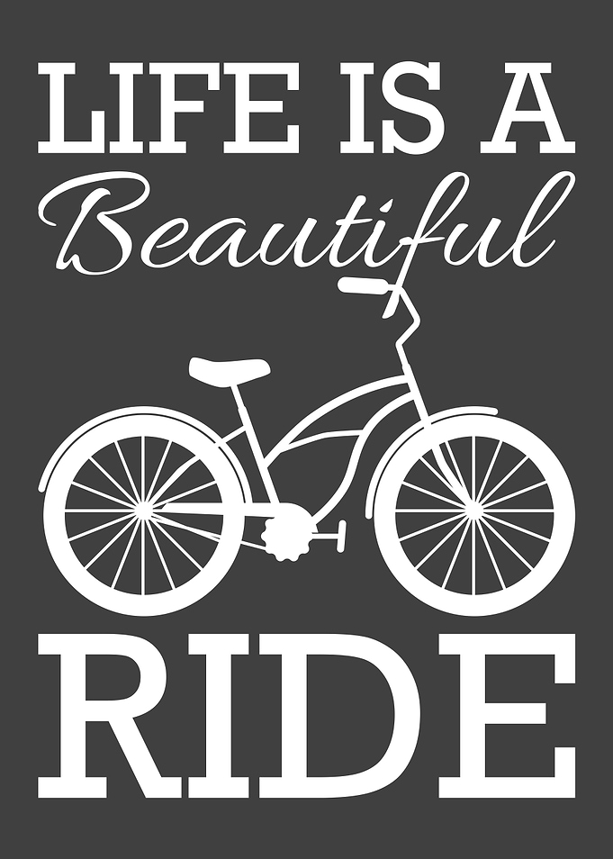 LIFE IS A BEAUTIFUL RIDE