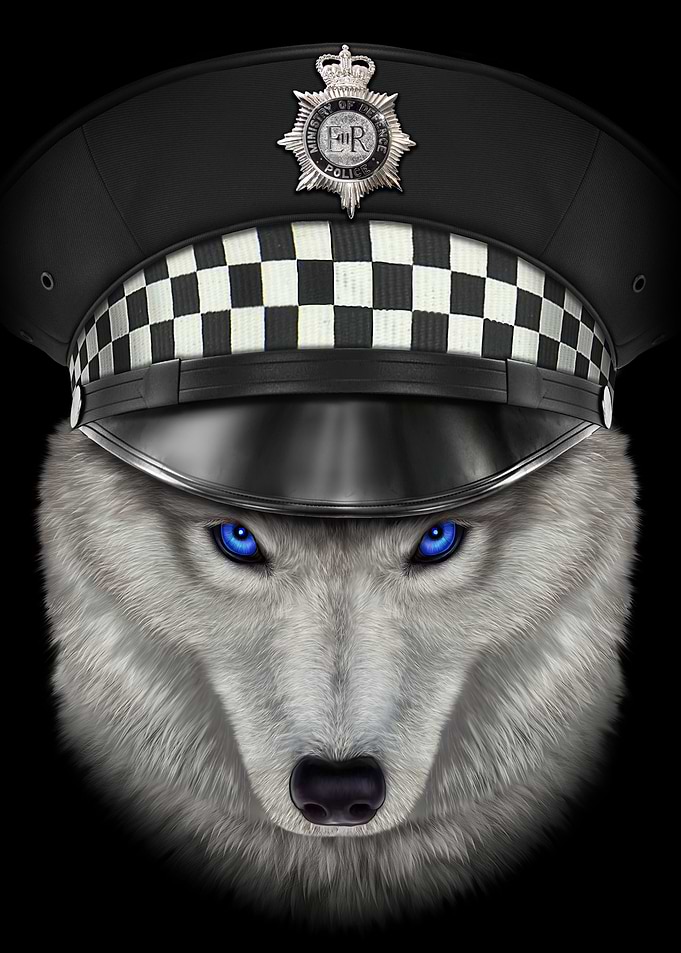 Wolf British Police