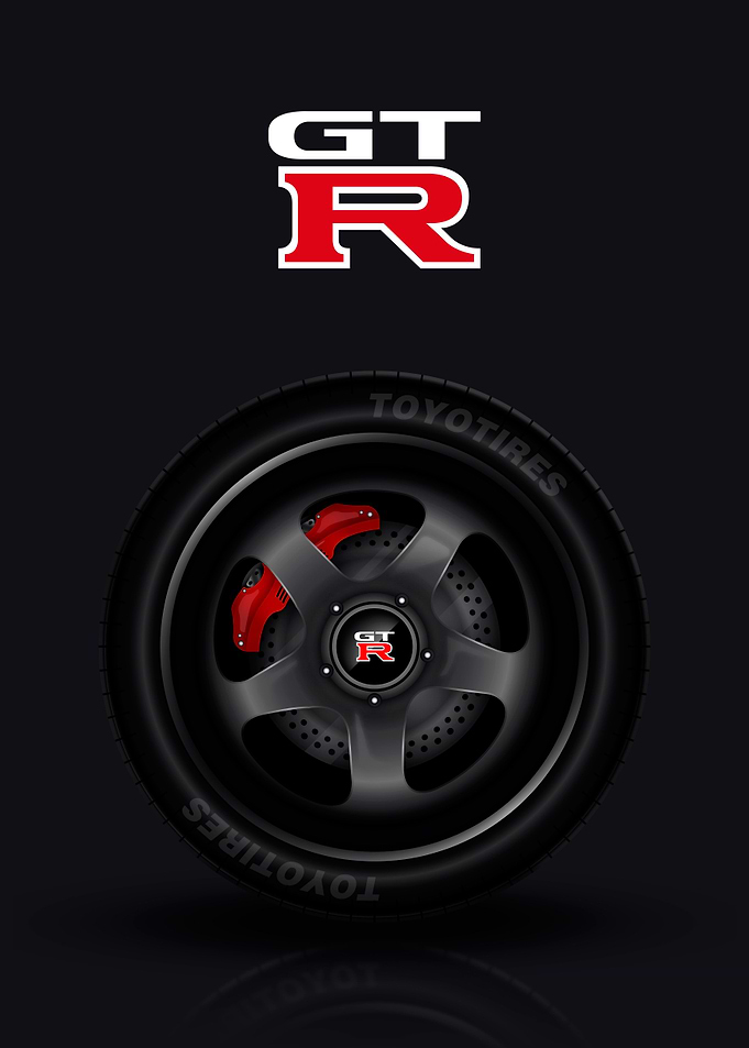 GTR R34 WHEEL