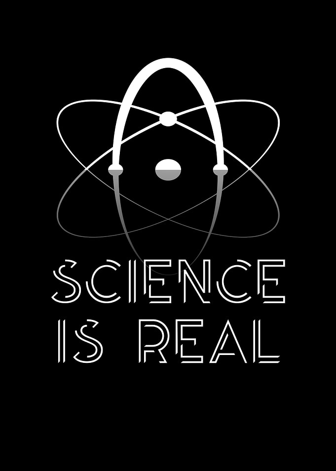 Science Is Real Atom