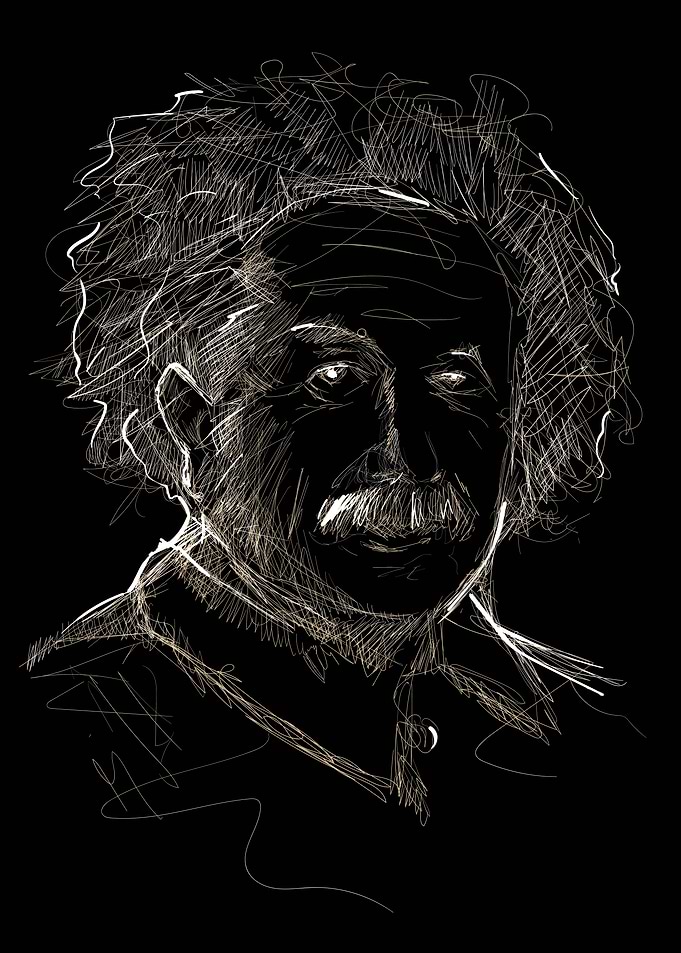 Einstein sketch