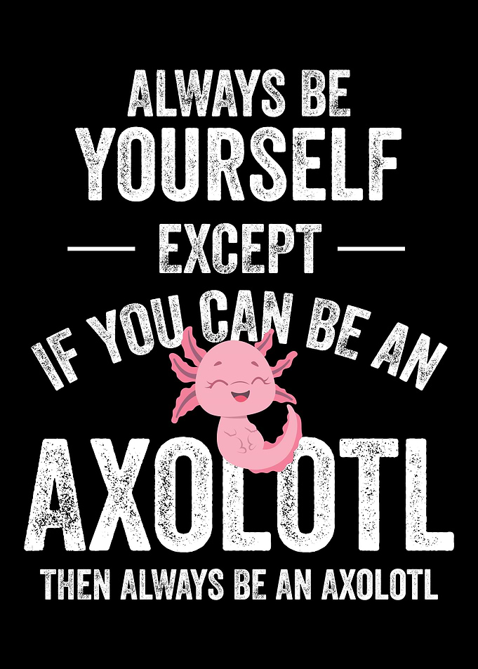 Be An Axolotl Axolotl Amp