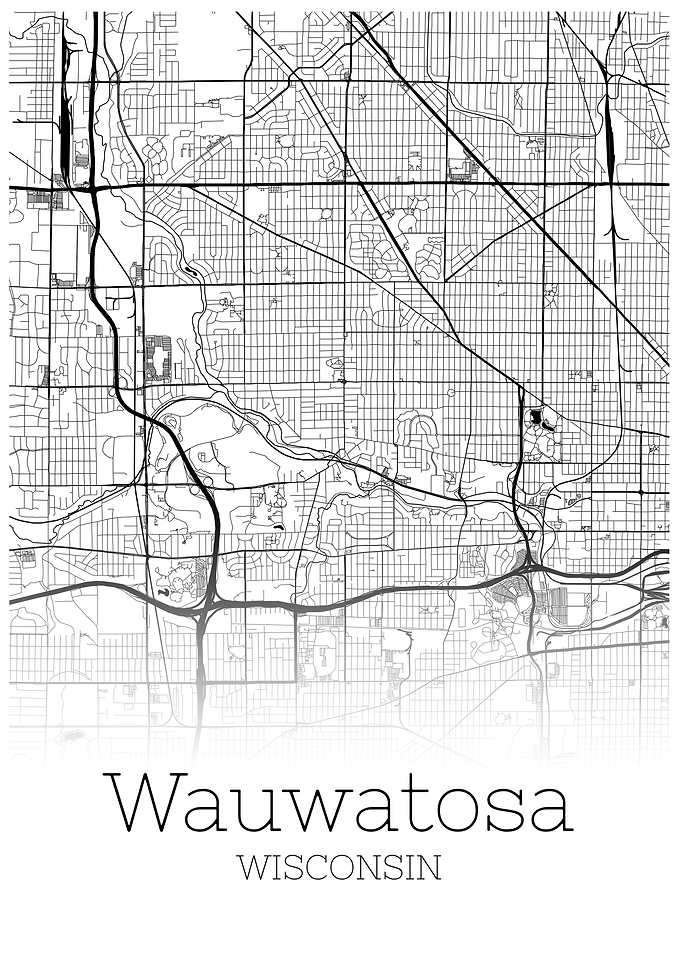 Wauwatosa Wisconsin map
