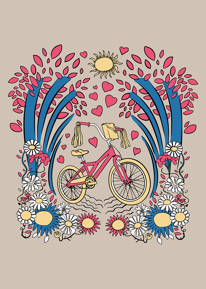 FLORAL BICYCLE