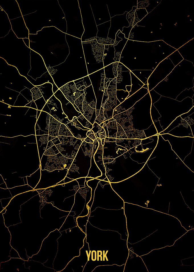 York gold map
